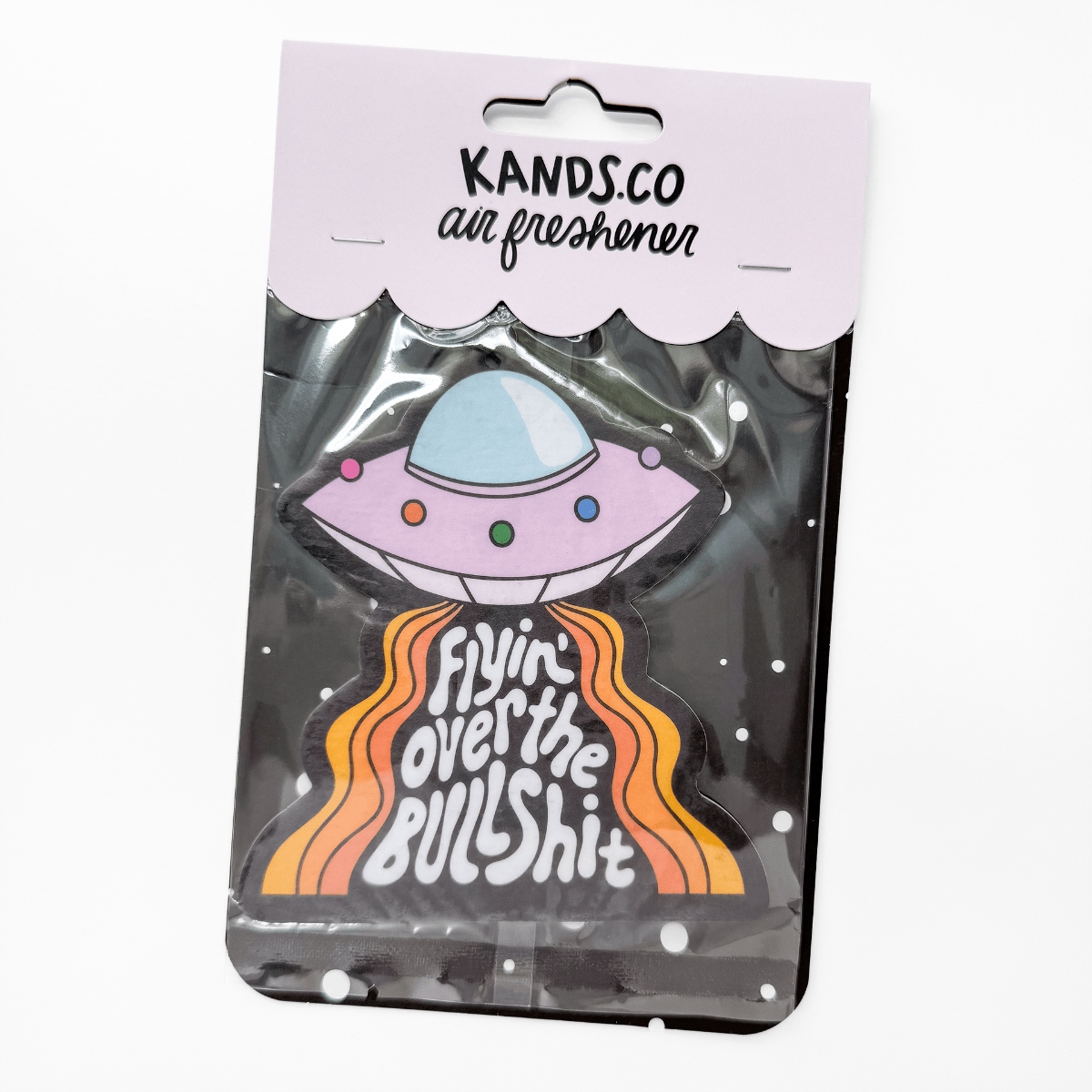 Flyin' Over the Bullshit UFO Air Freshener - Twirls + Twigs