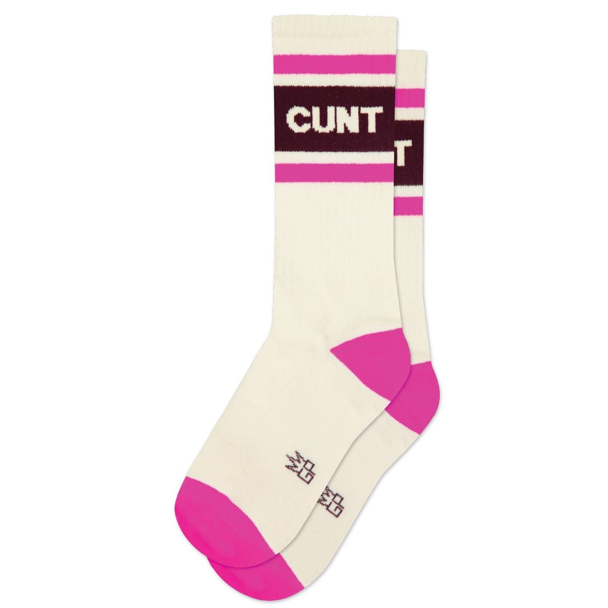 Cunt Gym Crew Socks - Twirls + Twigs