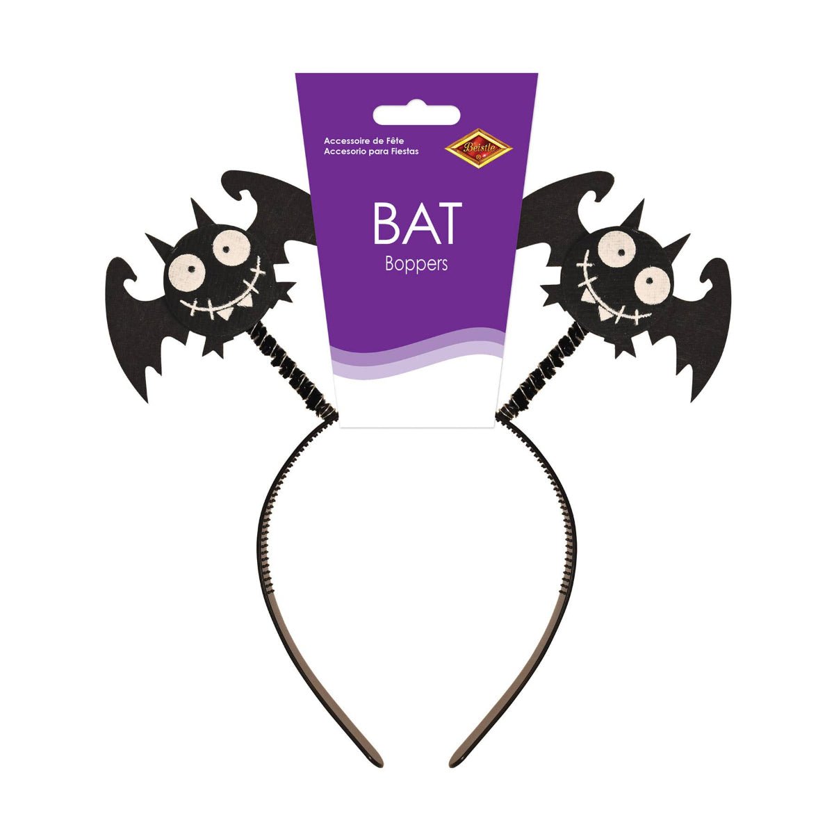 Bat Boppers Fun Halloween Headband - Twirls + Twigs