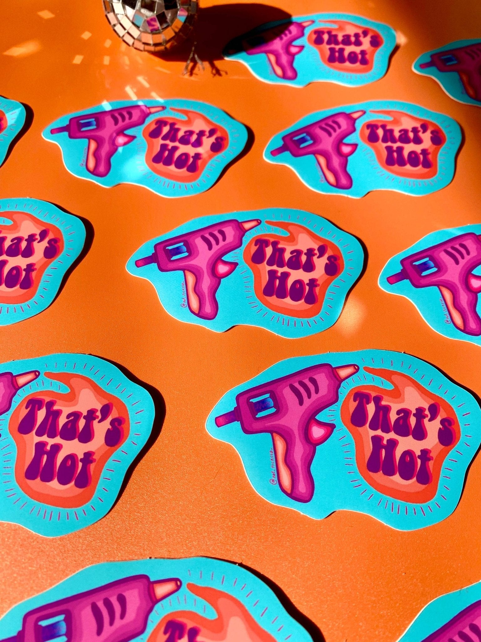 That’s Hot Sticker - Twirls + Twigs
