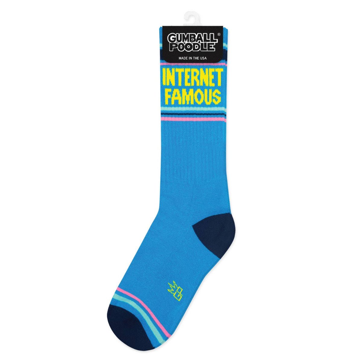 Internet Famous Gym Crew Socks - Twirls + Twigs