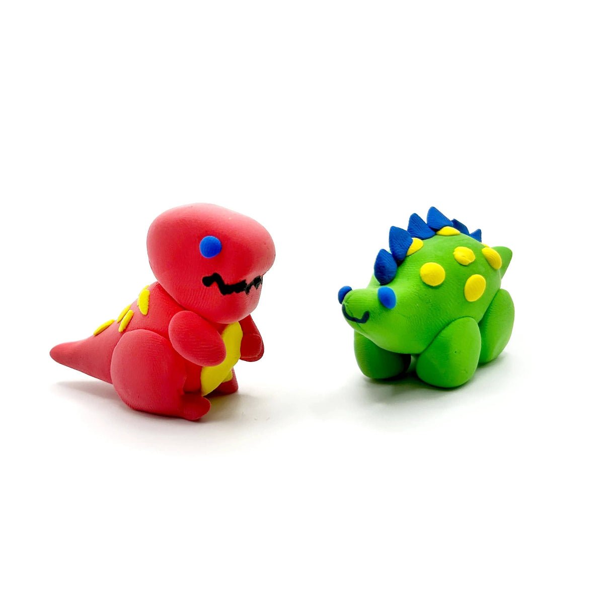 Creatibles D.I.Y. Air-Dry Clay Kit: Dino BFFs (Set of 4) - Twirls + Twigs