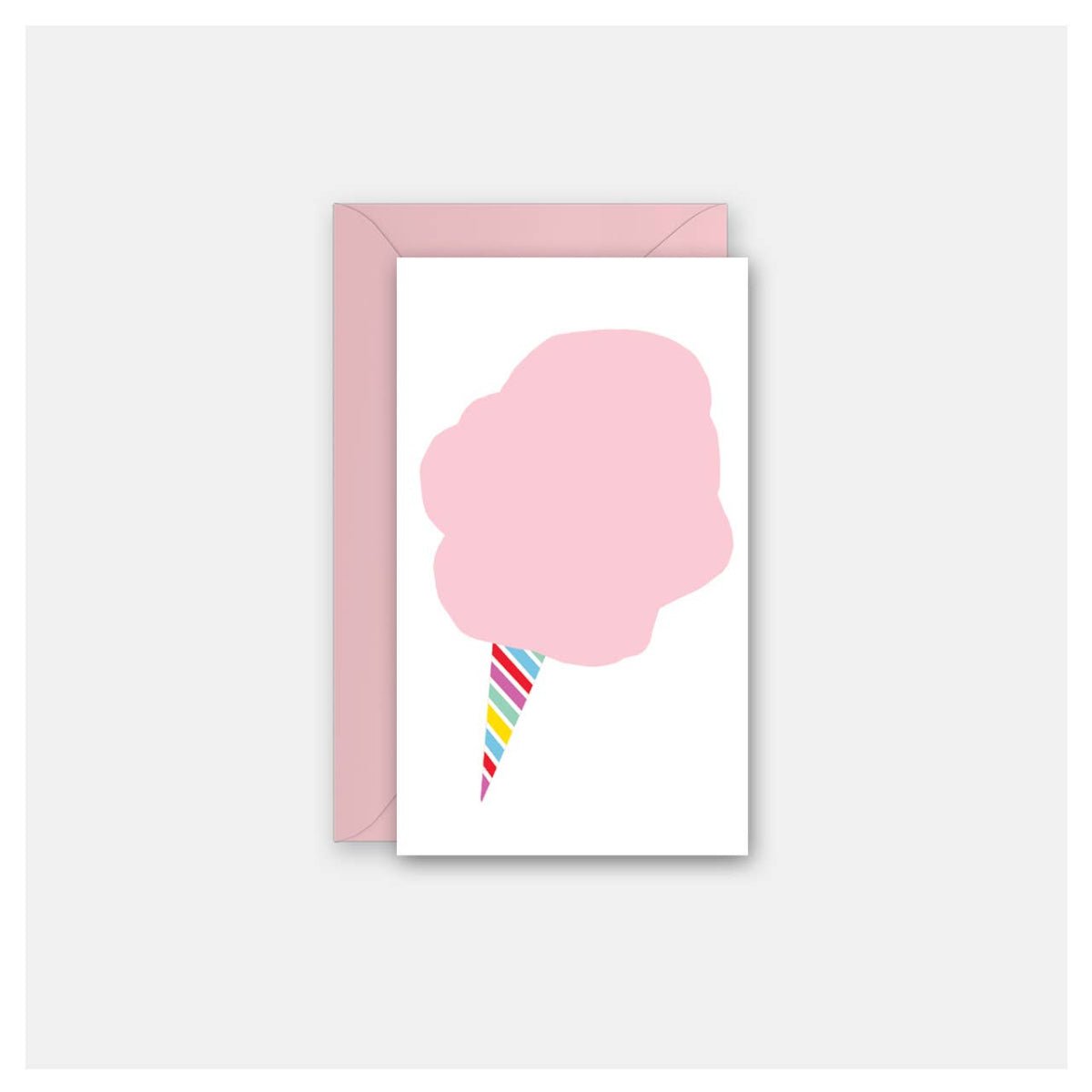 Cotton Candy - Gift Enclosure Card - Twirls + Twigs