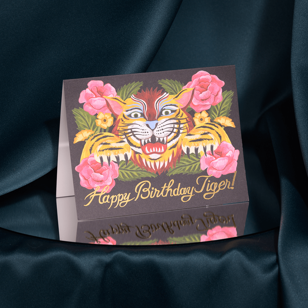 Birthday Roar Birthday Greeting Card - Twirls + Twigs