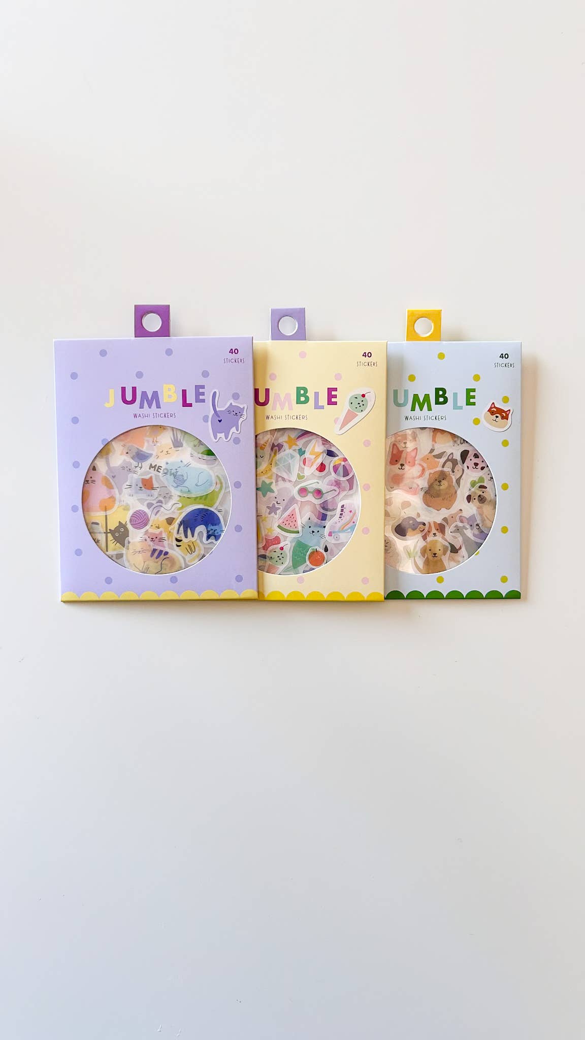 Dogs Jumble Washi Stickers - Twirls + Twigs