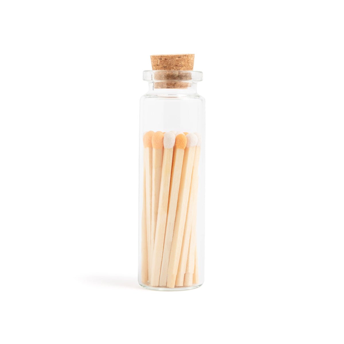 Orange Creamsicle Matches in Small Corked Vial - Twirls + Twigs