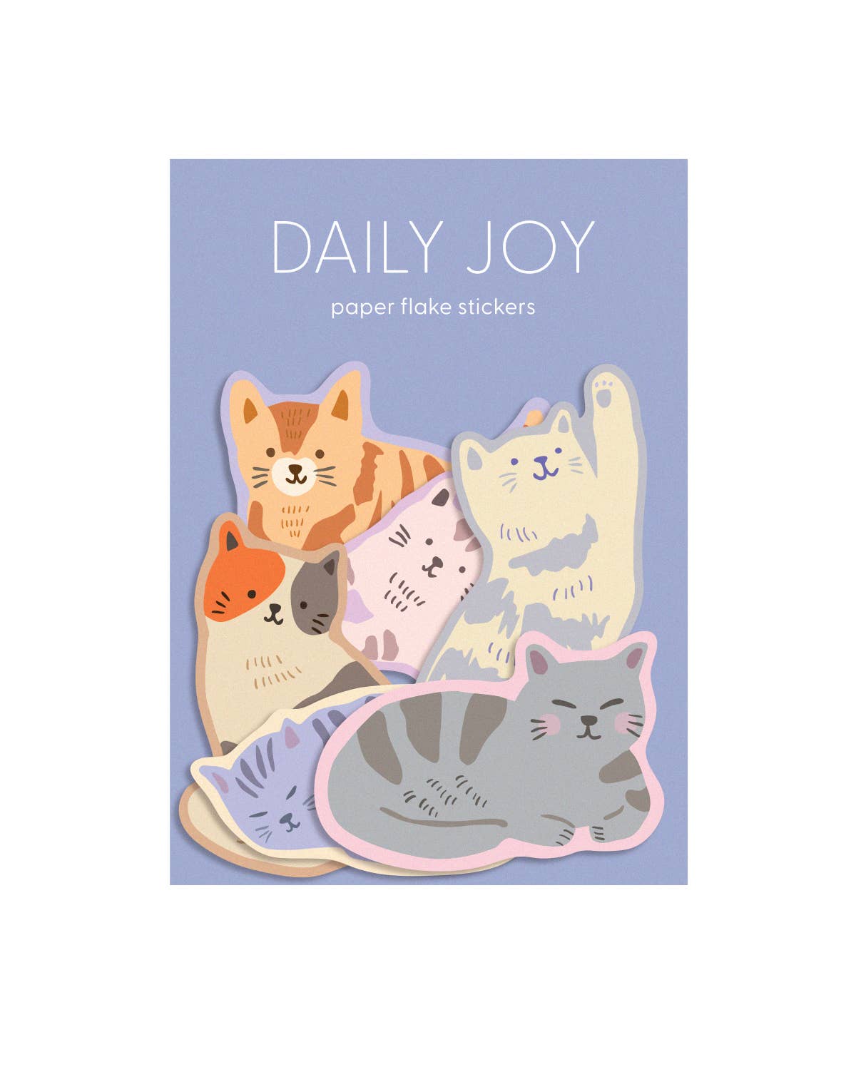 Cats Flake Stickers - Twirls + Twigs