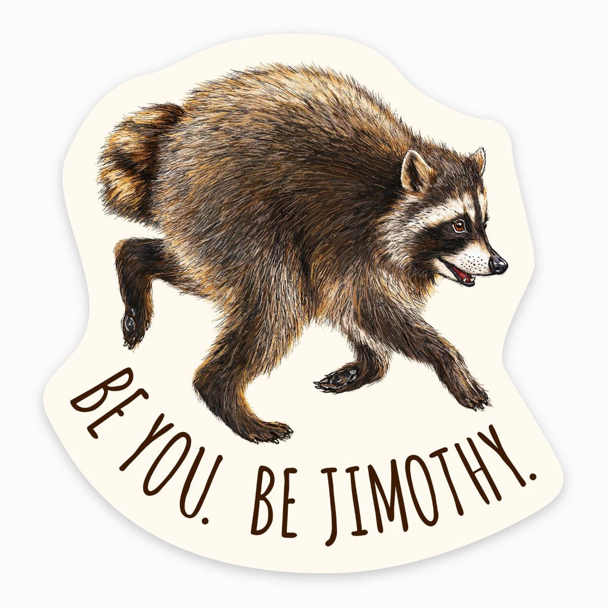 Jimothy - 3" Art Sticker - Twirls + Twigs