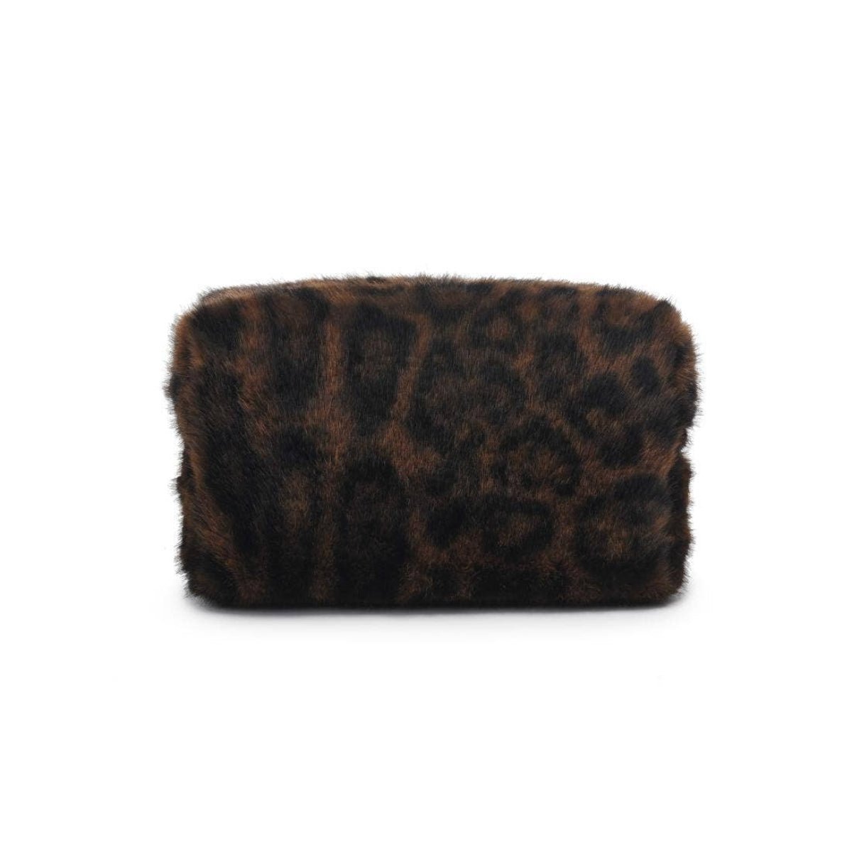 Leopard Luxe Cosmetic & Travel Organizer Pouch: Leopard - Twirls + Twigs