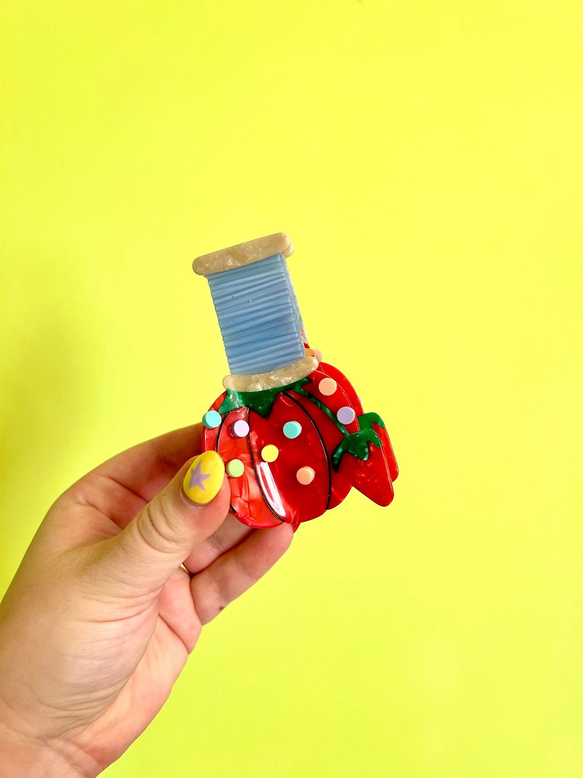 Pin Cushion Hair Claw - Twirls + Twigs