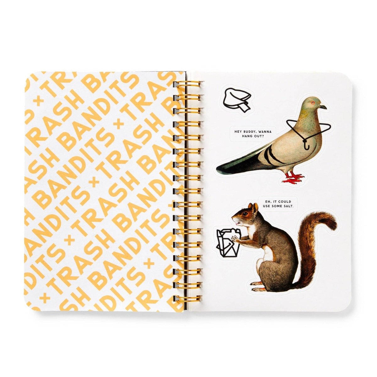 Brass Monkey Trash Bandits Sticker Book - Twirls + Twigs