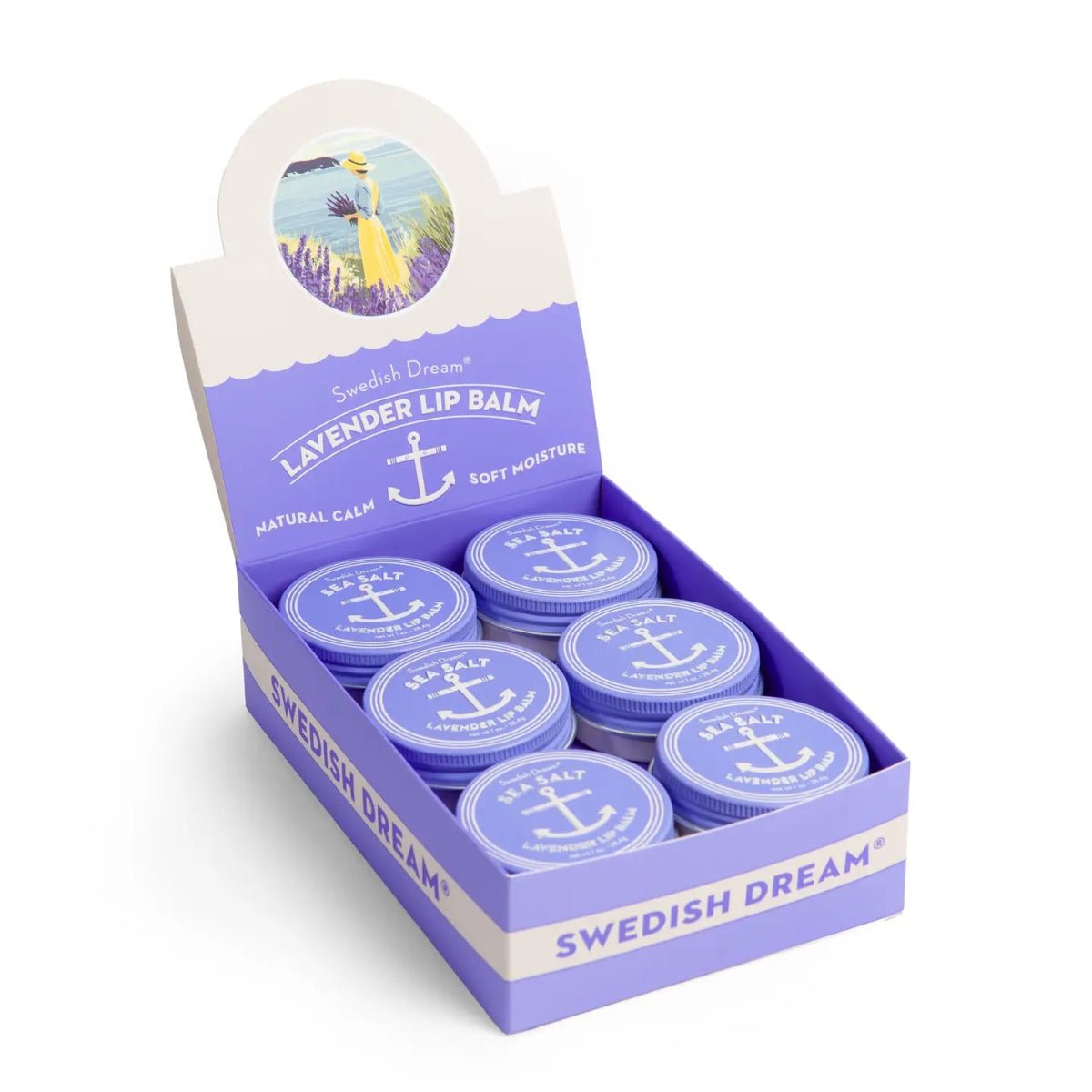 Vegan Lavender Lip Balm – Natural Moisturizing Lip Balm - Twirls + Twigs