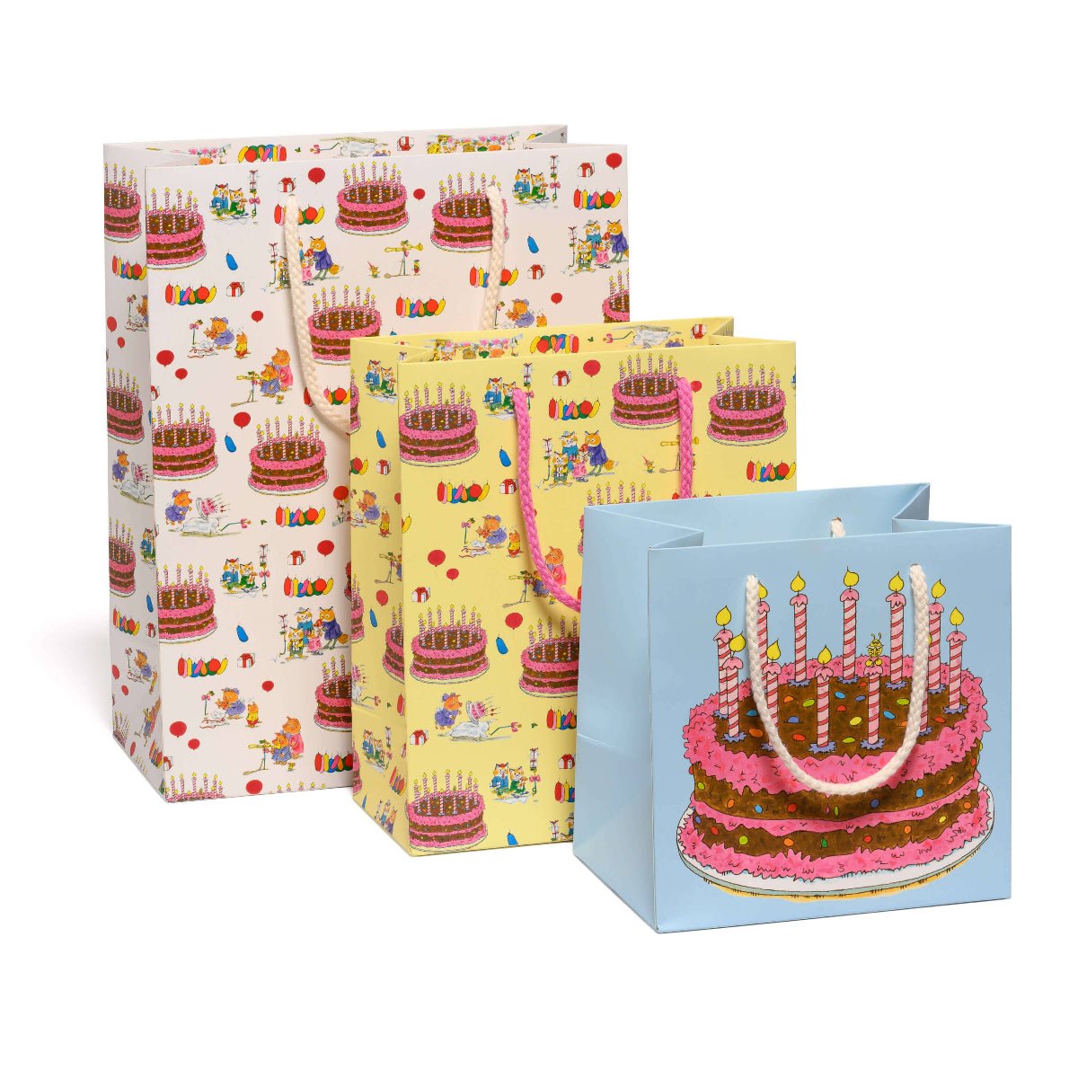 Richard Scarry Dolly Pig Birthday Gift Bags: Large - Twirls + Twigs