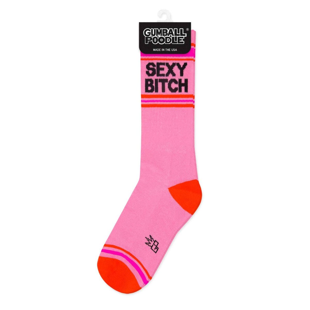 Sexy Bitch Gym Crew Socks - Twirls + Twigs