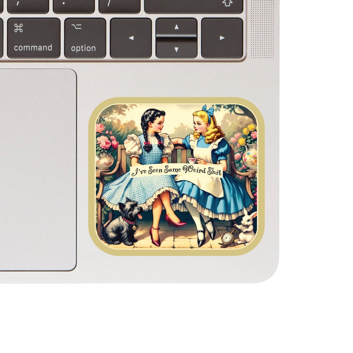 Funny Life Swear Shit Friendship Vinyl Sticker - Twirls + Twigs
