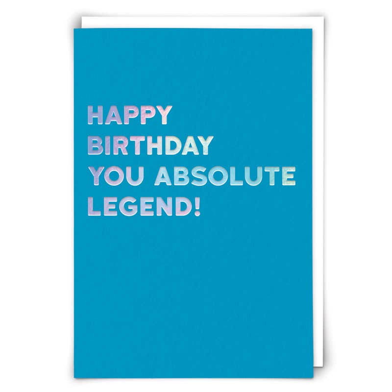 Legend Birthday Card - Twirls + Twigs