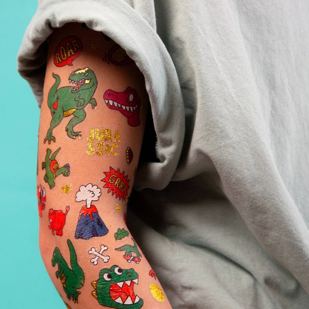 TEMPORARY TATTOOS - DINOS - Twirls + Twigs