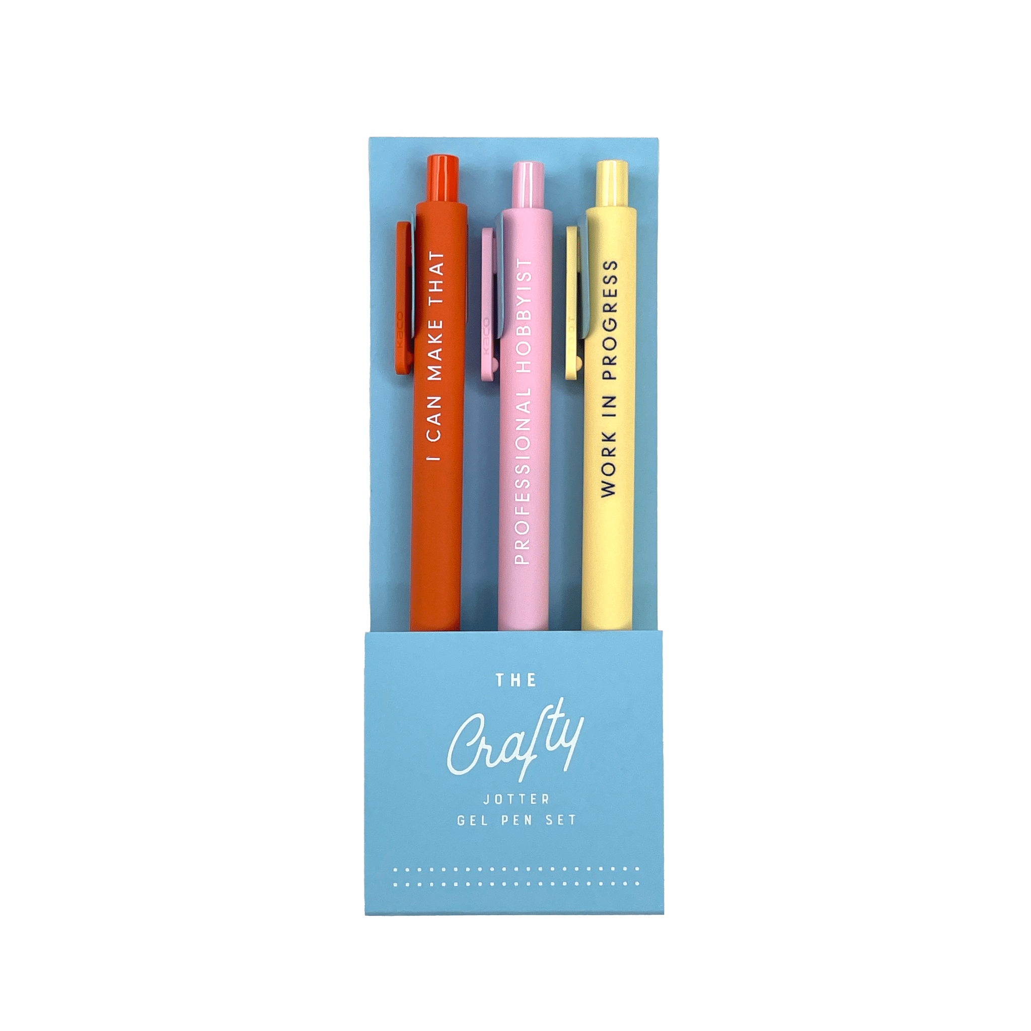 Crafty Jotter Gel Pen: Set of 3 - Twirls + Twigs