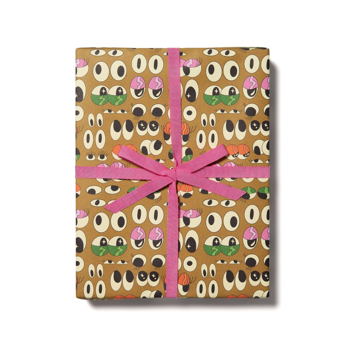 Eyeballs Wrapping Paper: Rolls of 3 sheets - Twirls + Twigs