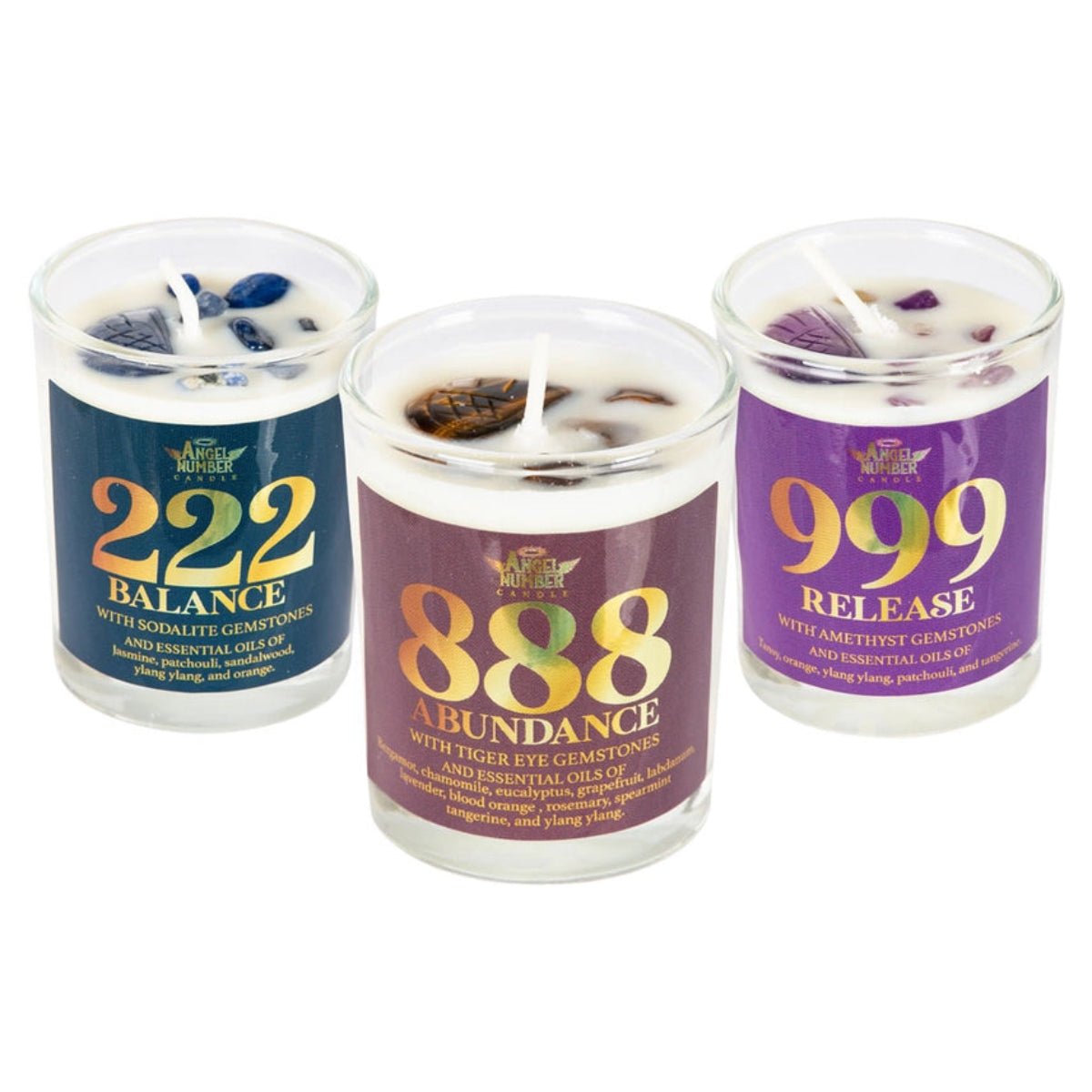 Angel Number Candles - Twirls + Twigs