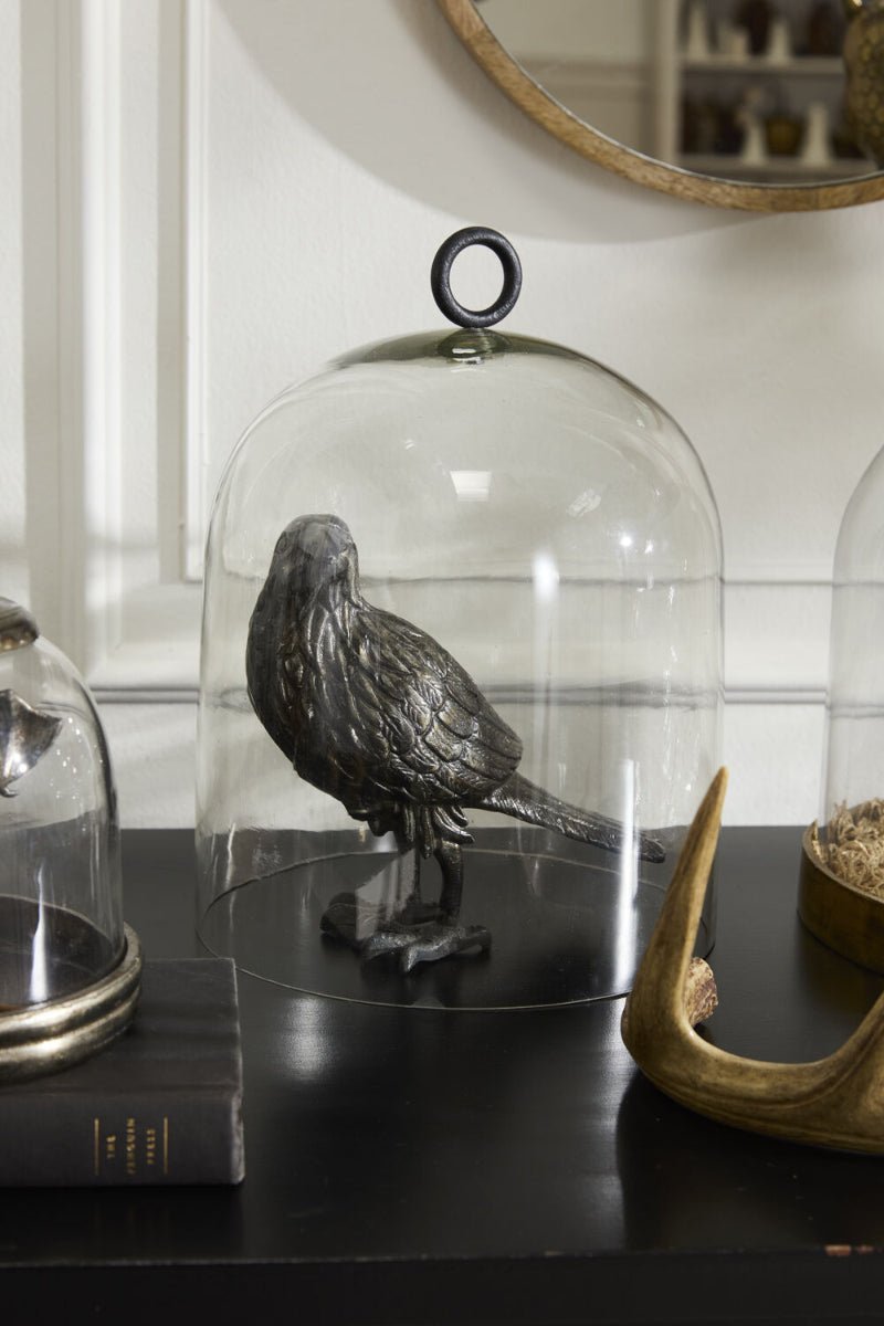 Nevermore Figurine - 7.75" × 3.5" × 7.75" - Twirls + Twigs