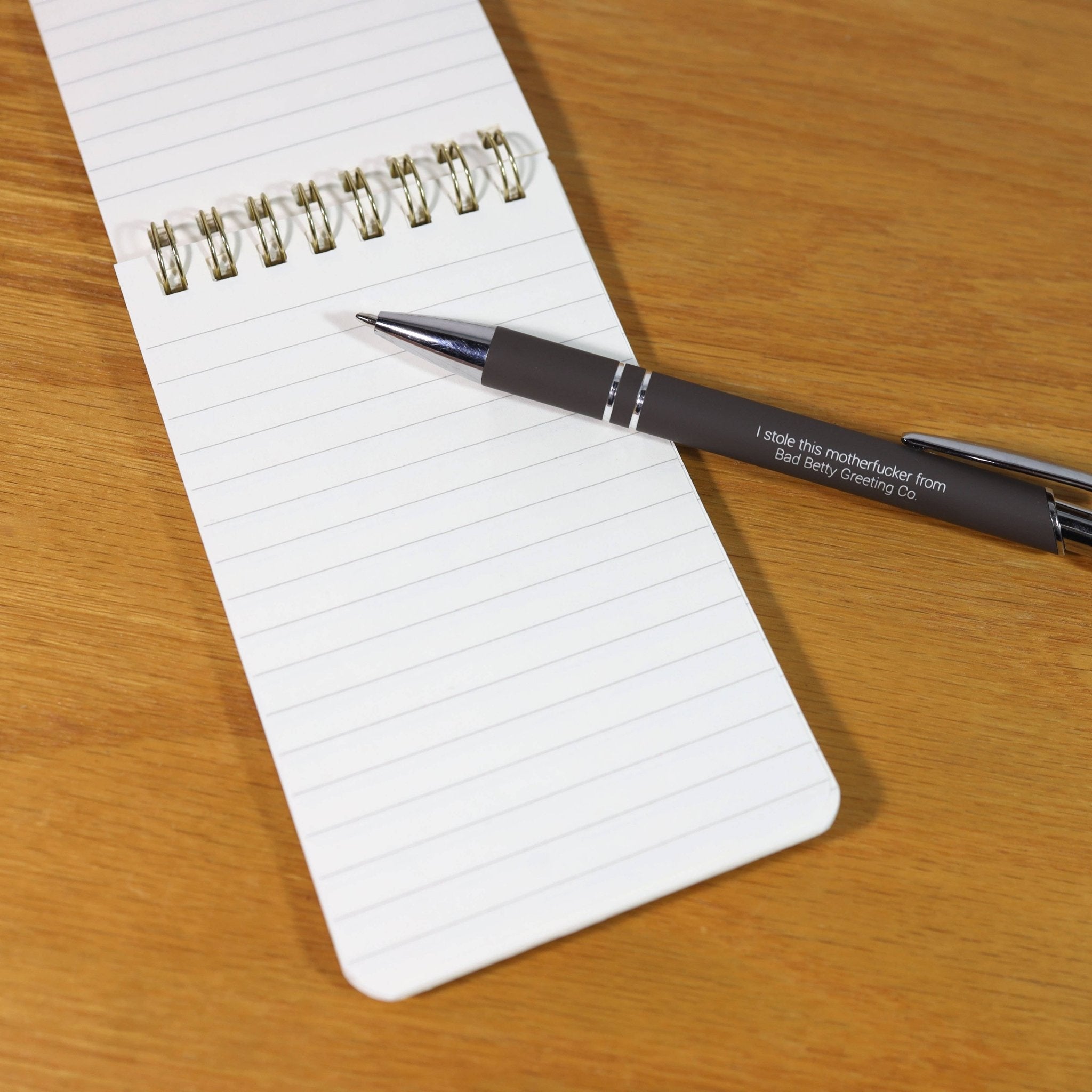 Can I Interest You in a Side Quest - 3x5 Spiral Memo Notepad - Twirls + Twigs