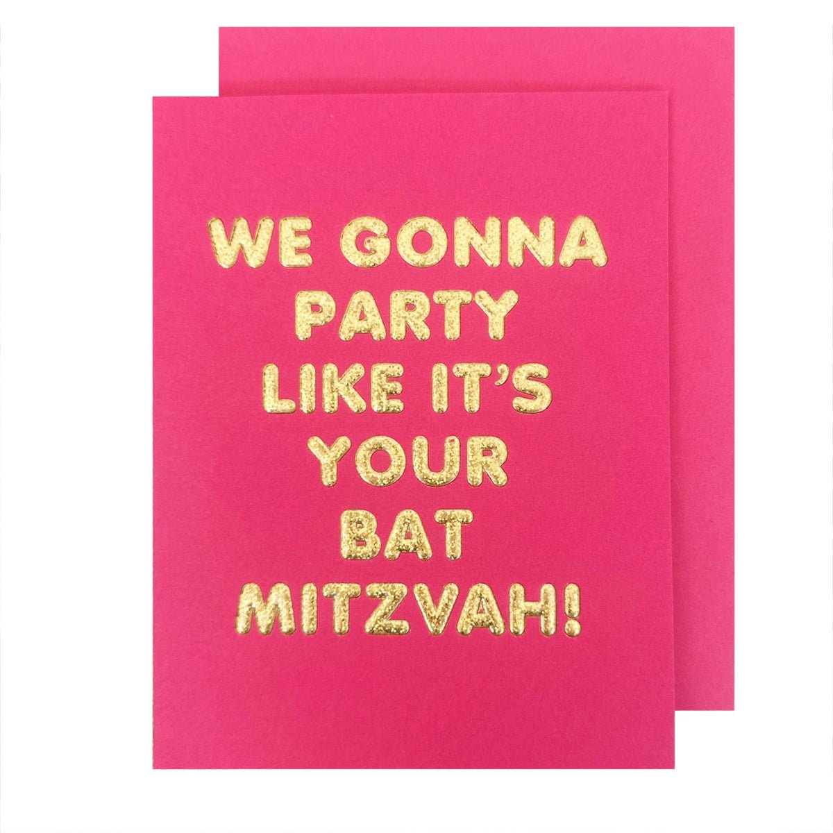 Bat Mitzvah Congrats Card - Twirls + Twigs
