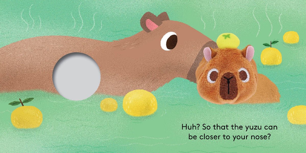 Baby Capybara: Finger Puppet Book - Twirls + Twigs
