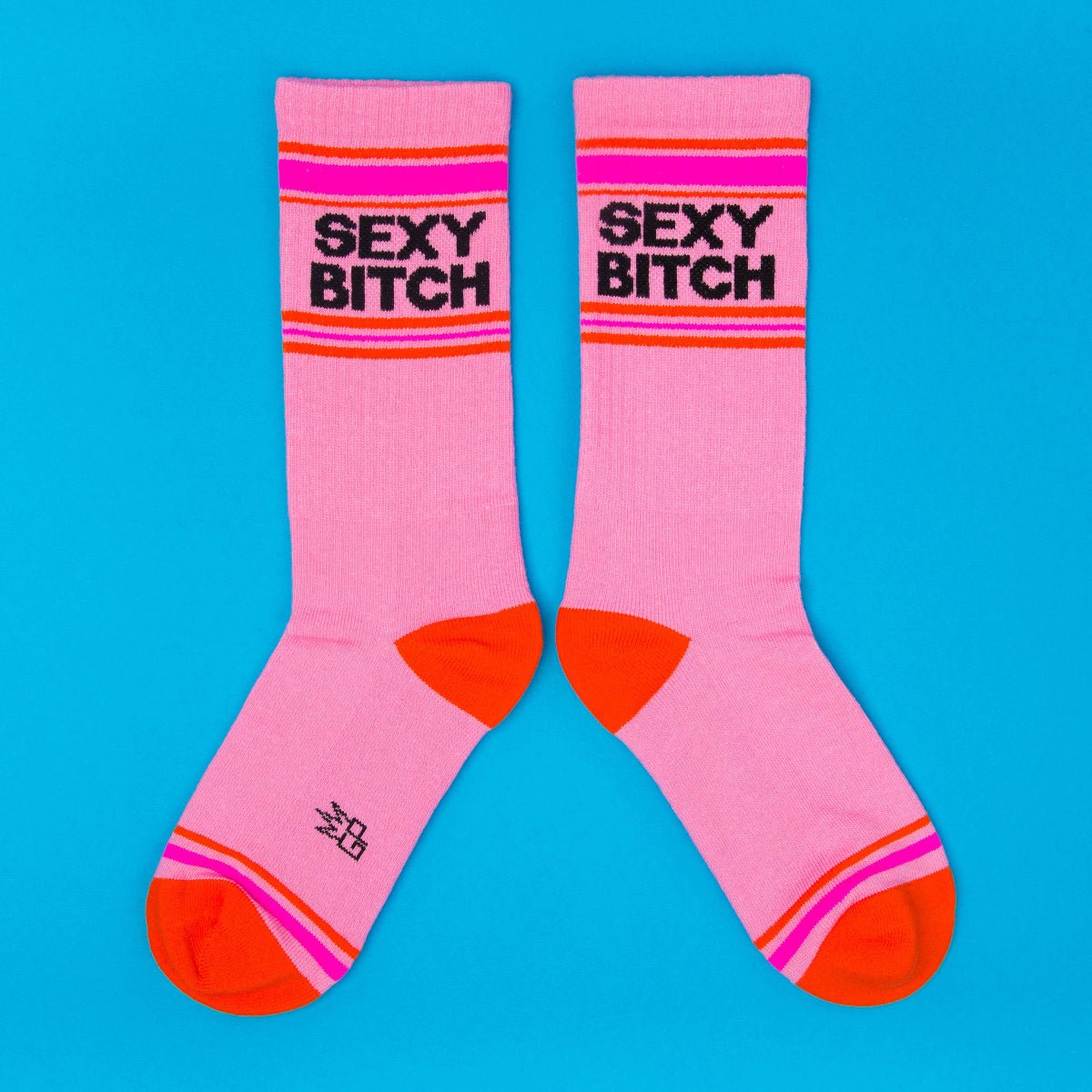 Sexy Bitch Gym Crew Socks - Twirls + Twigs