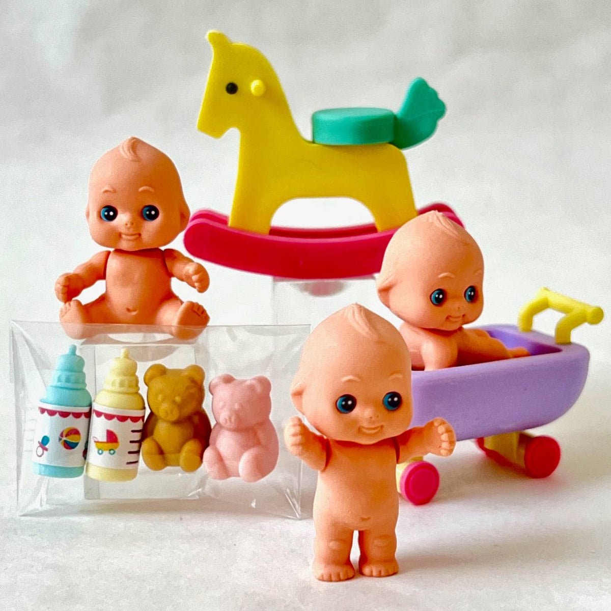 Baby Eraser Card - Twirls + Twigs