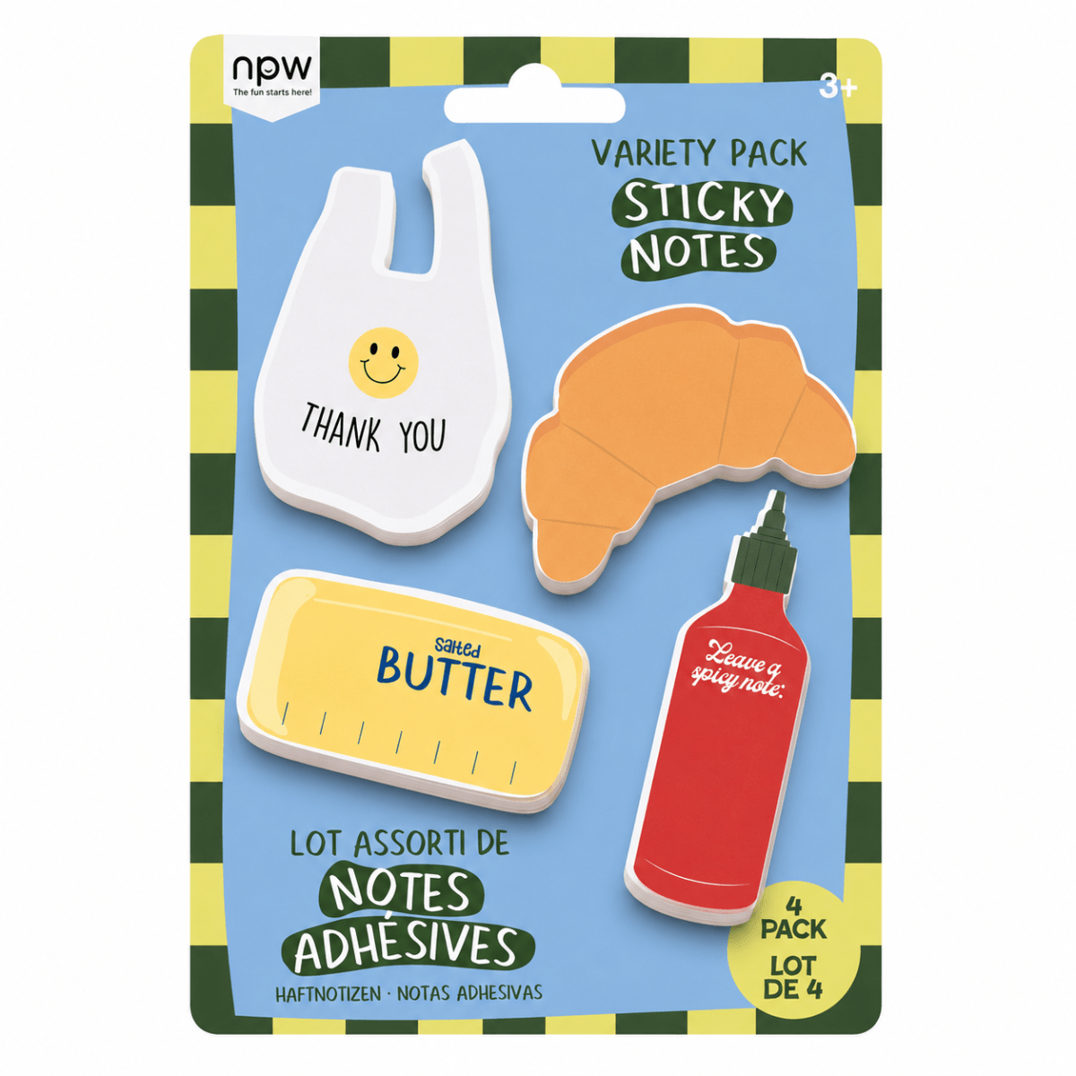 Variety Pack Sticky Notes - Twirls + Twigs