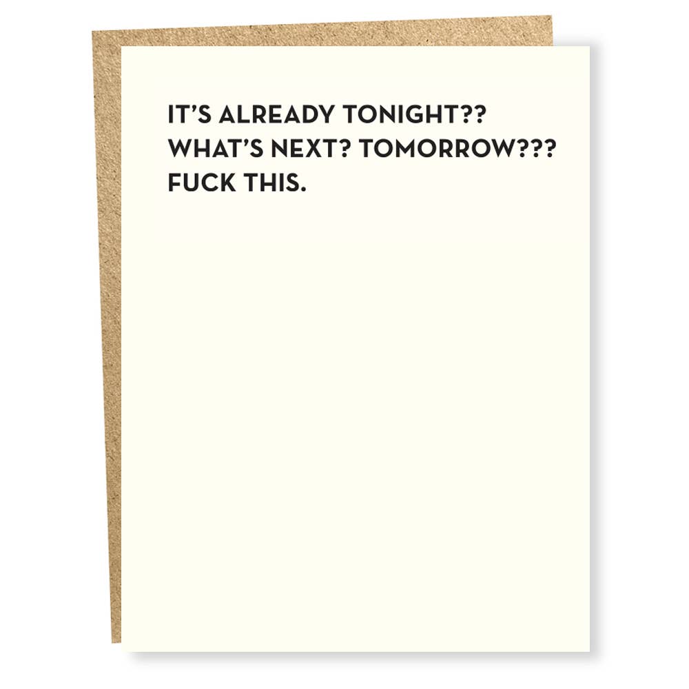 Tomorrow Card - Twirls + Twigs