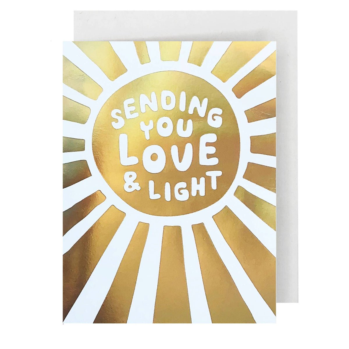 Love & Light Sympathy Card - Twirls + Twigs