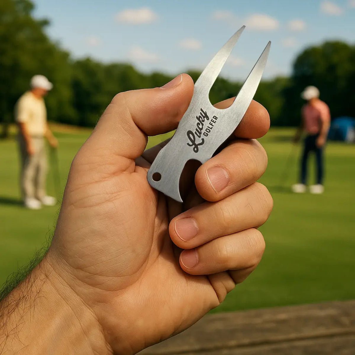 Lucky Golfer Adventure Card – Golf Multi - Tool - Twirls + Twigs