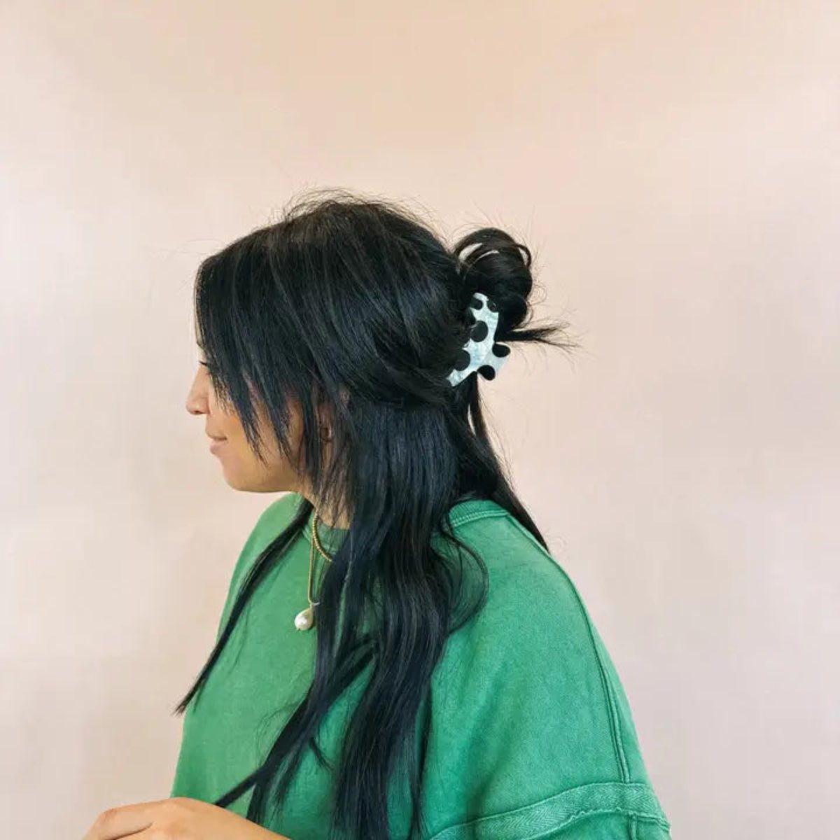 Polka Dot Hair Clip - Twirls + Twigs