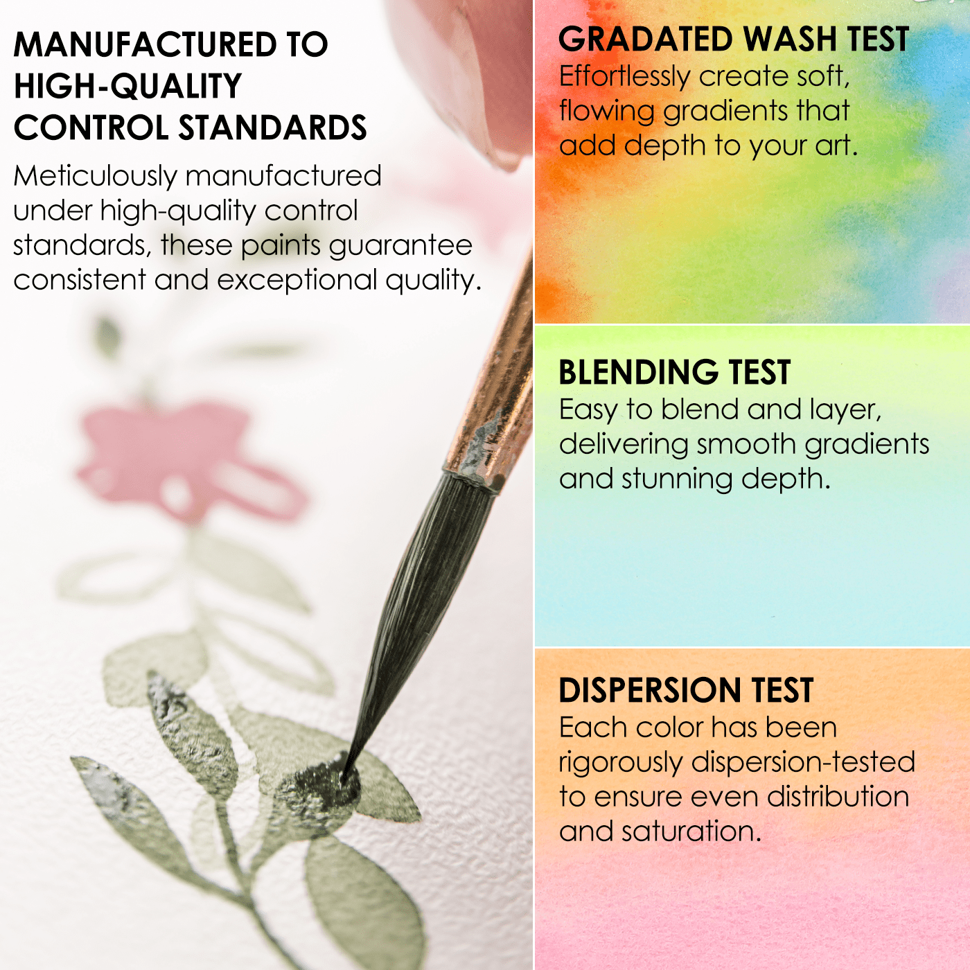 Watercolor-In-One Premium Watercolor Set of 50 Grabie - Twirls + Twigs
