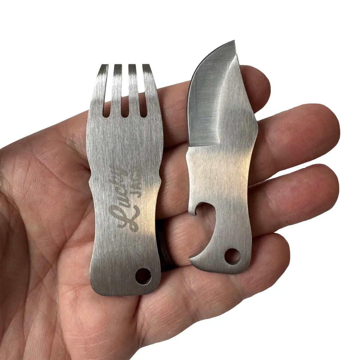 Mini Mess Kit Adventure Card – Compact Eating Tool - Twirls + Twigs