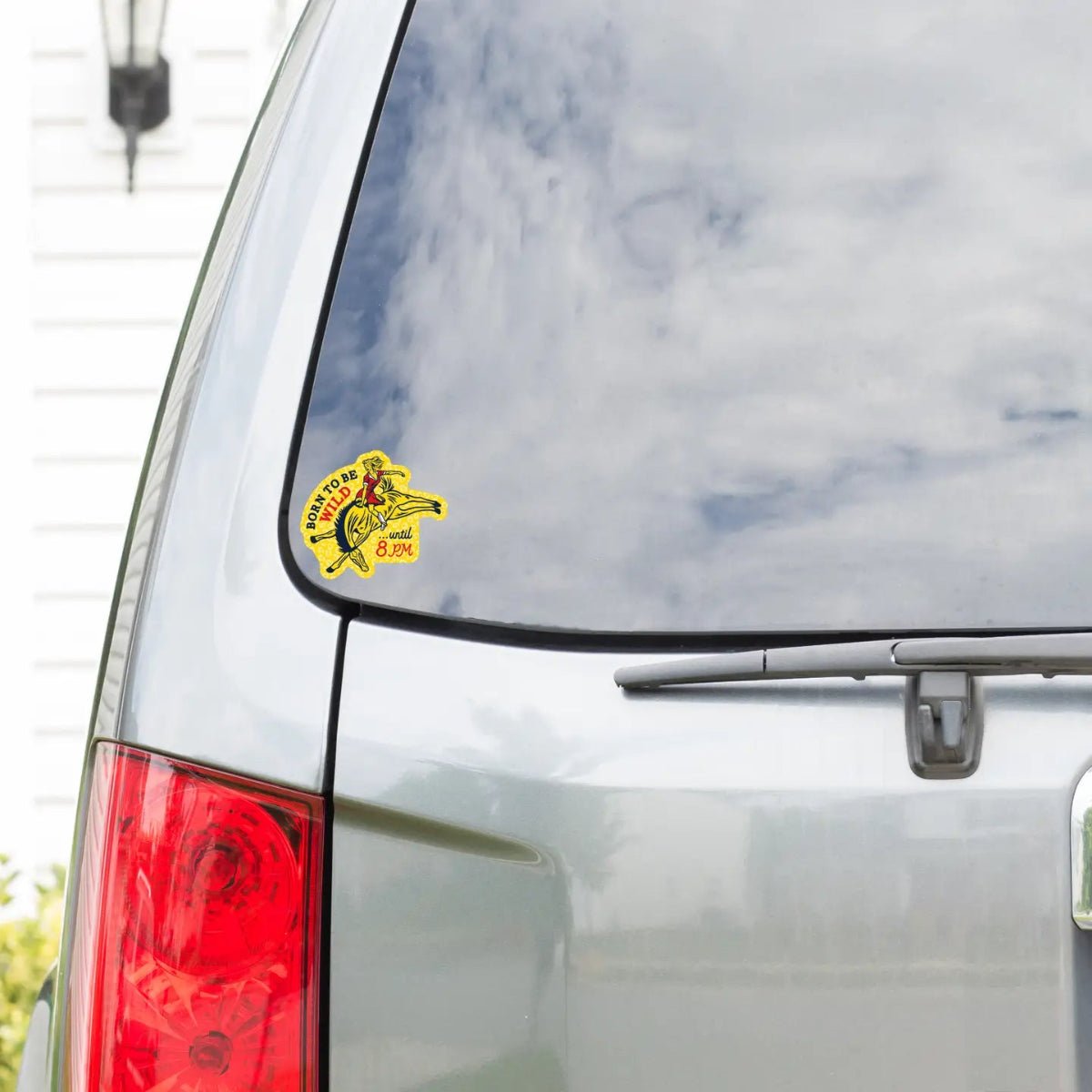 Born To Be Wild Funny High Quality Vinyl Sticker - Twirls + Twigs