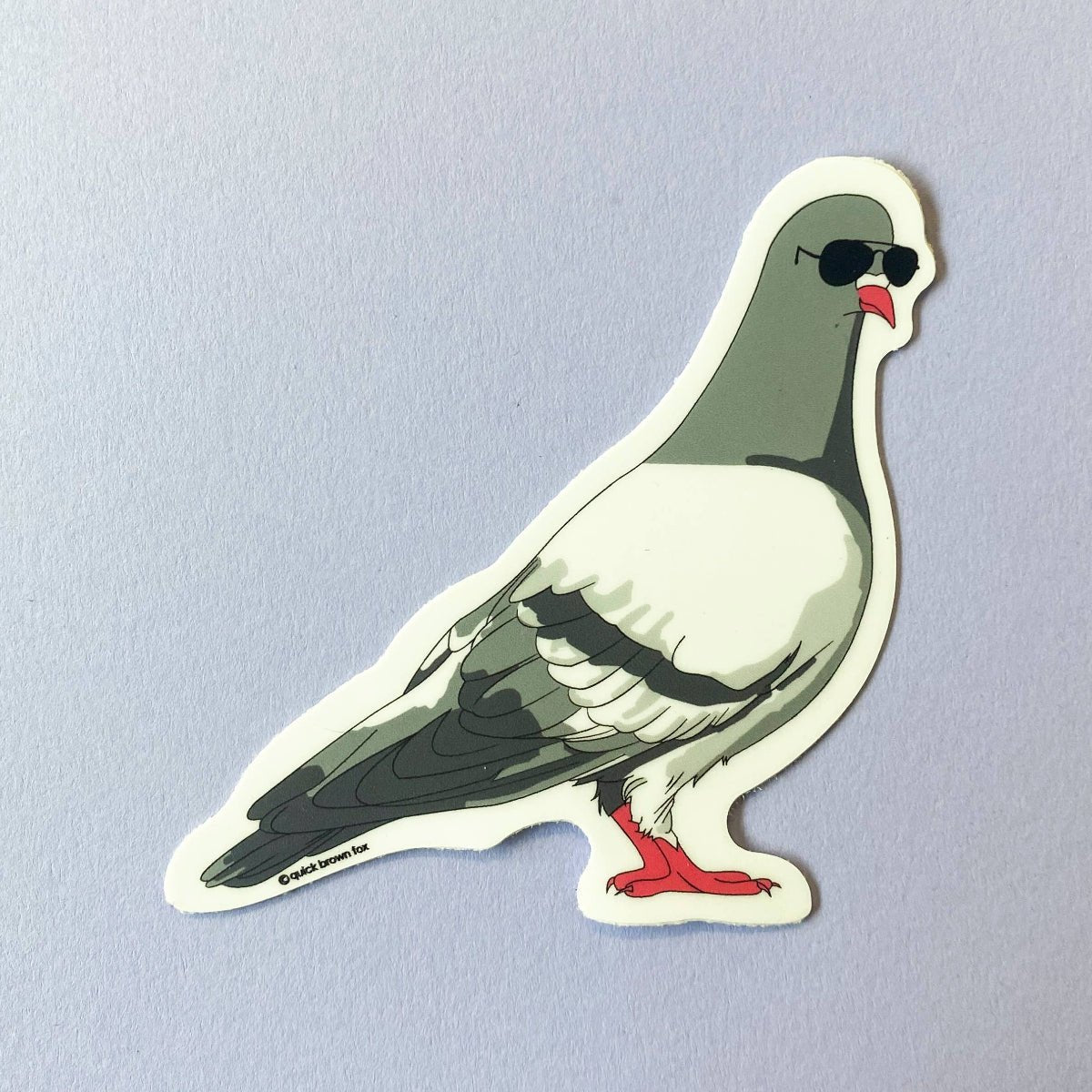 Pigeon Sticker - Vinyl Sticker - Twirls + Twigs