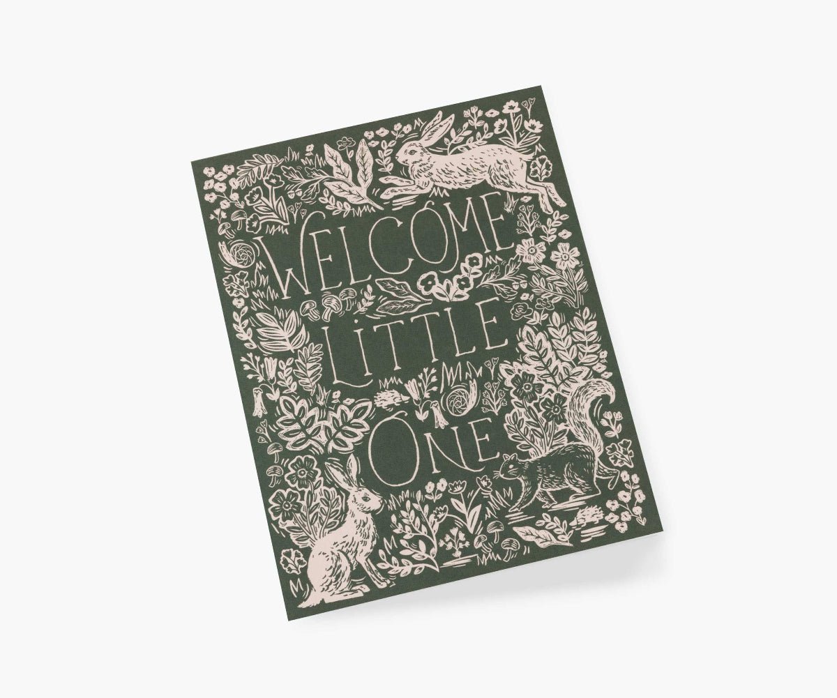 Fable Baby Card - Twirls + Twigs