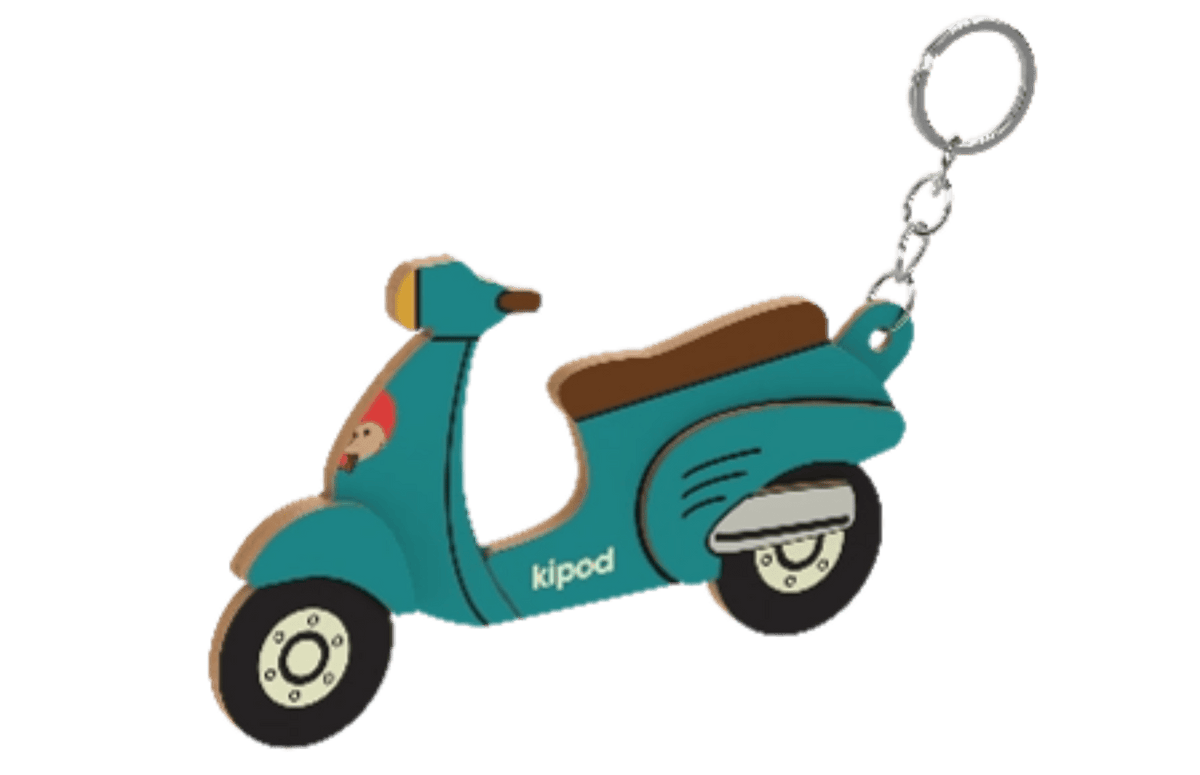 Mini Keychain Kit - Scooter - Twirls + Twigs