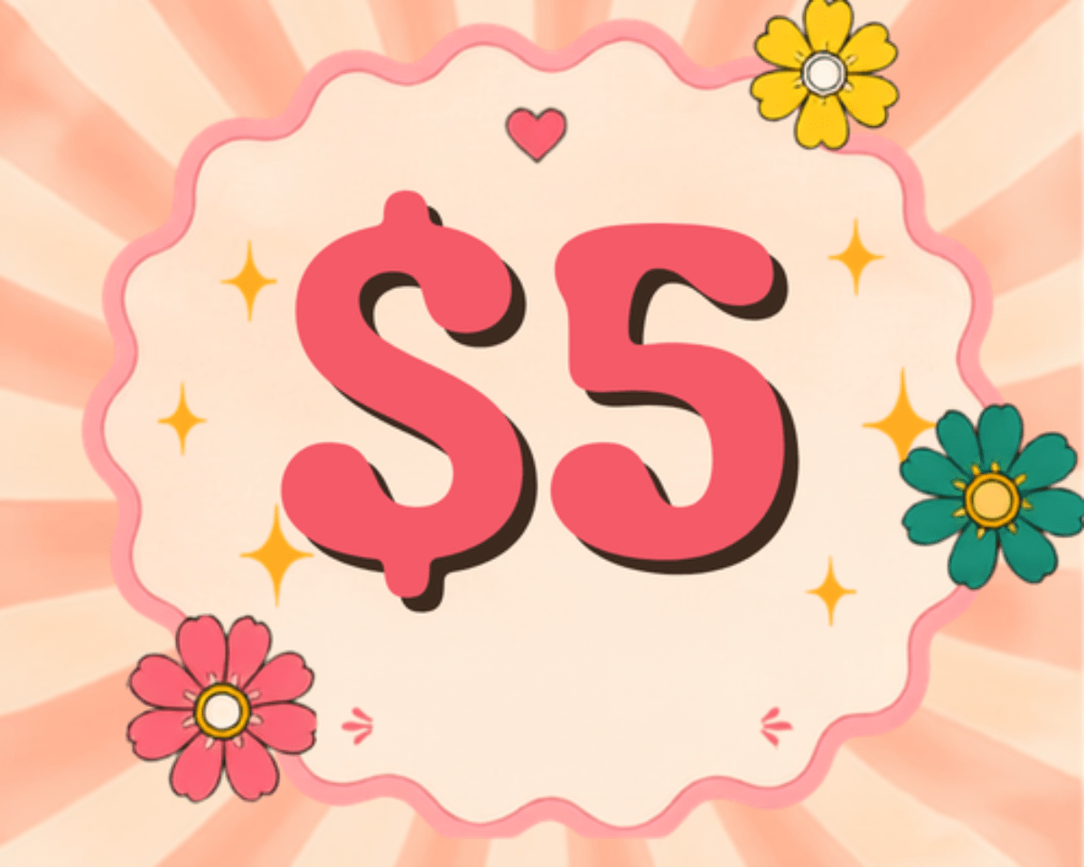 5.00 sale - Twirls + Twigs