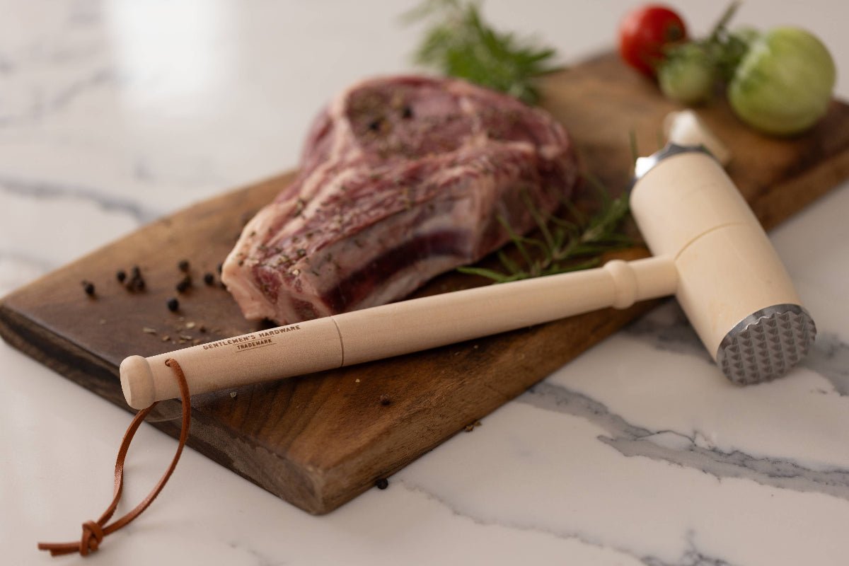 Bbq Lovers Kit - Meat Tenderizer & Thermometer - Twirls + Twigs