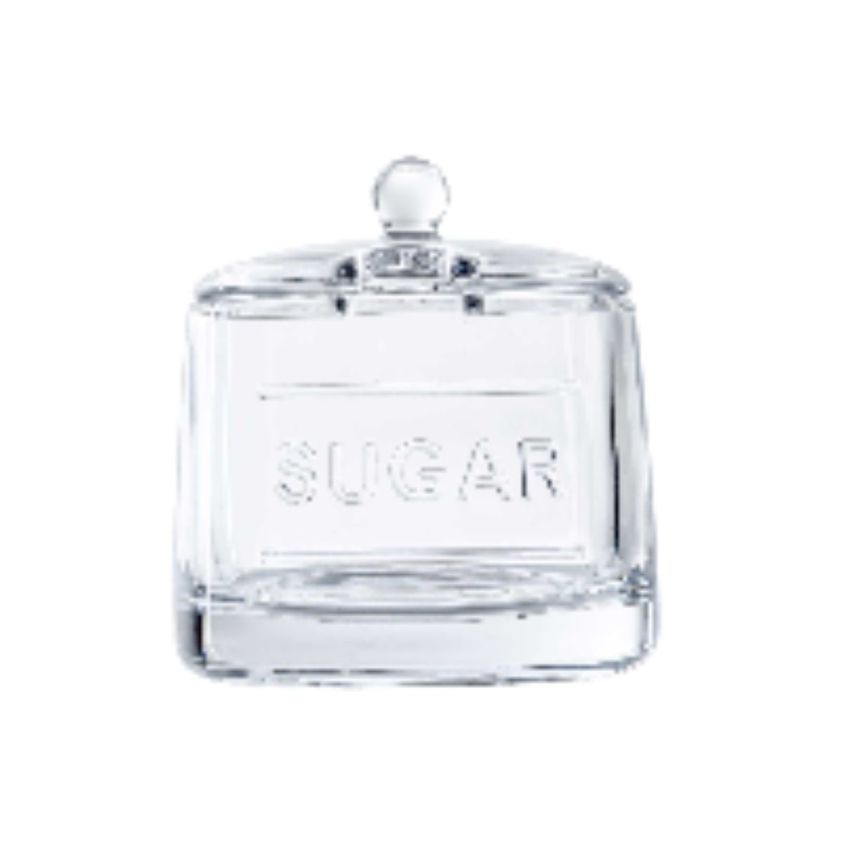 8 ounce Glass Sugar Jar with Lid - Twirls + Twigs