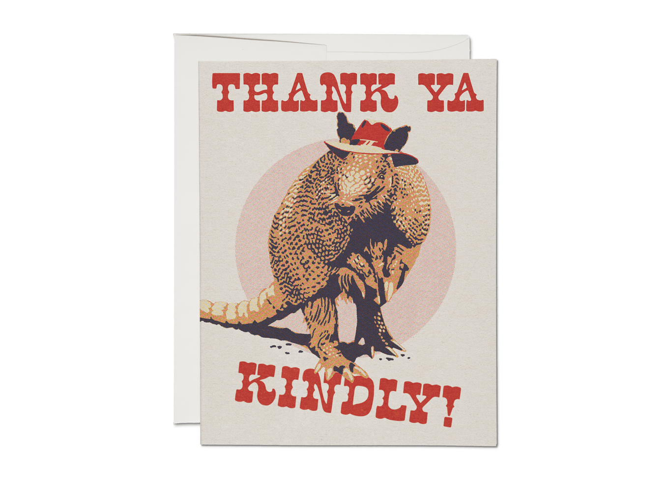 Thank Ya Kindly Thank You Greeting Card - Twirls + Twigs