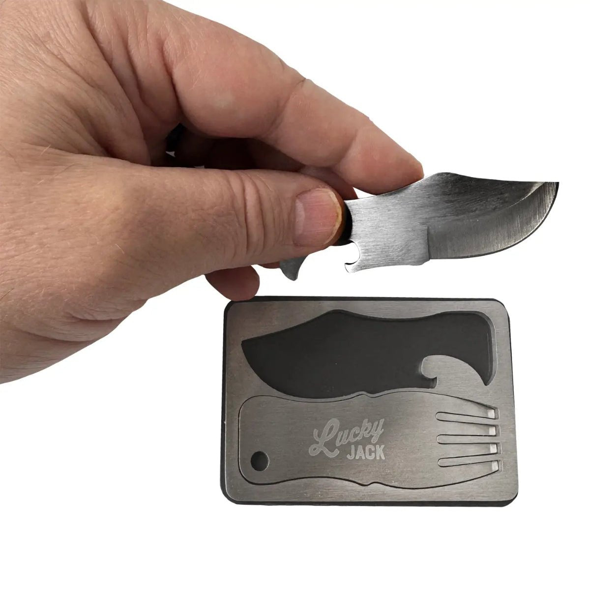 Mini Mess Kit Adventure Card – Compact Eating Tool - Twirls + Twigs