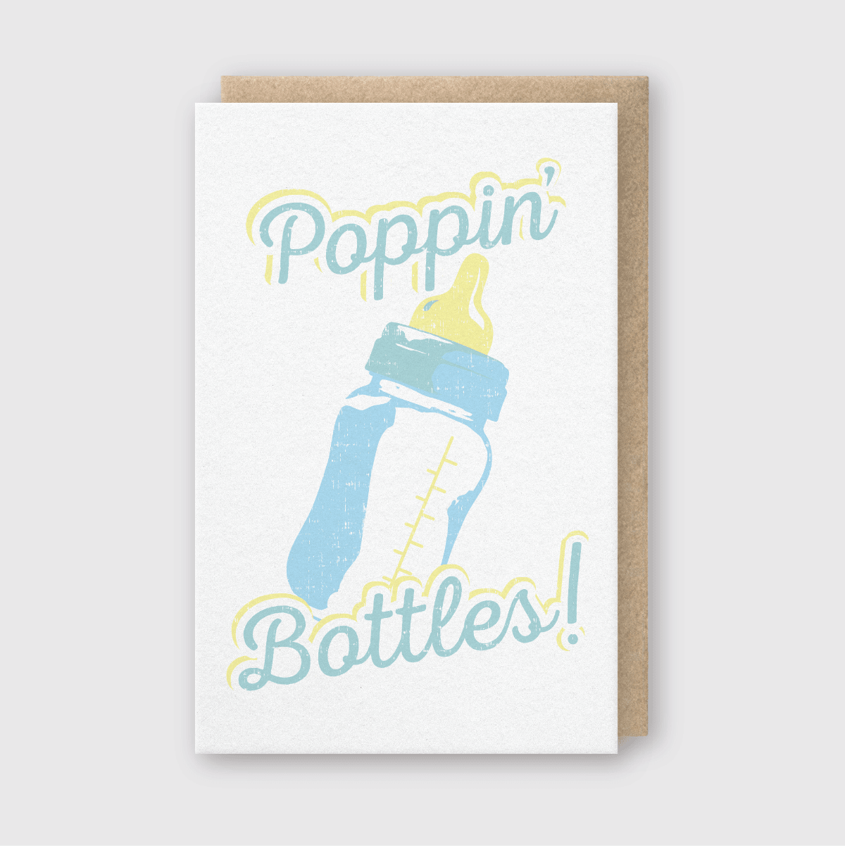 Poppin Bottles Greeting Card - Twirls + Twigs
