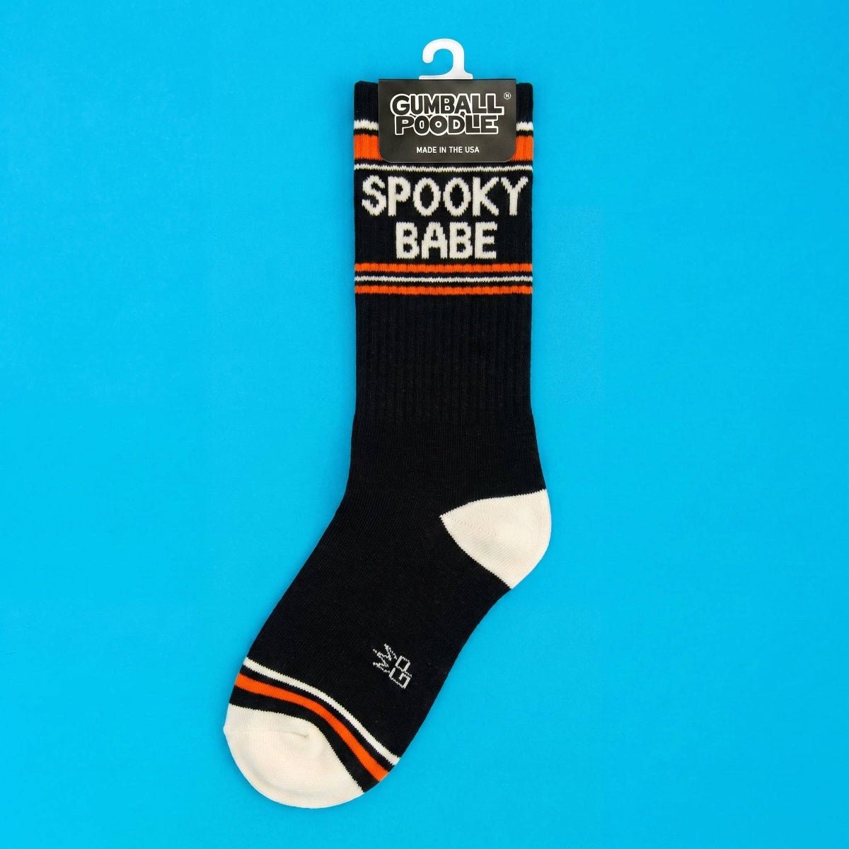 Spooky Babe Gym Crew Socks - Twirls + Twigs