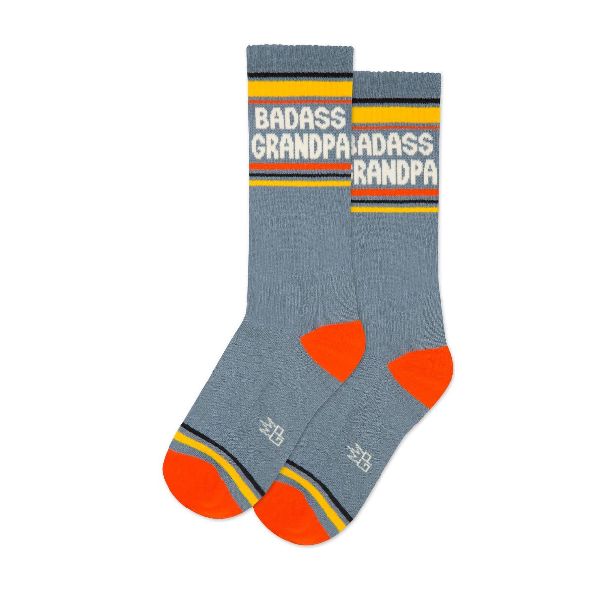 Badass Grandpa Gym Crew Socks - Twirls + Twigs