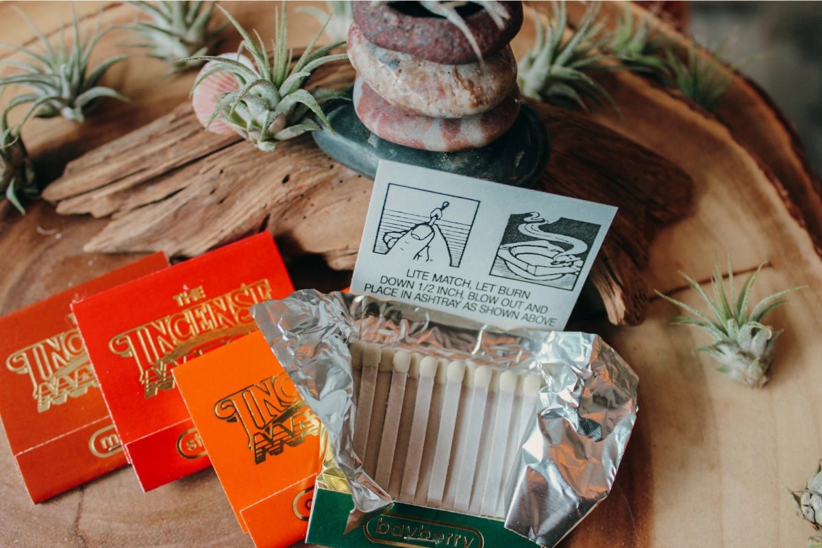 Incense Matche Books - Assorted Fragrances - Twirls + Twigs